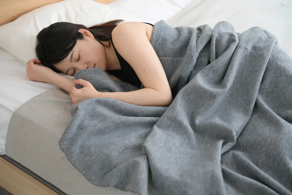 クーラー専用くるまり夏毛布 ダブルベッドサイズ