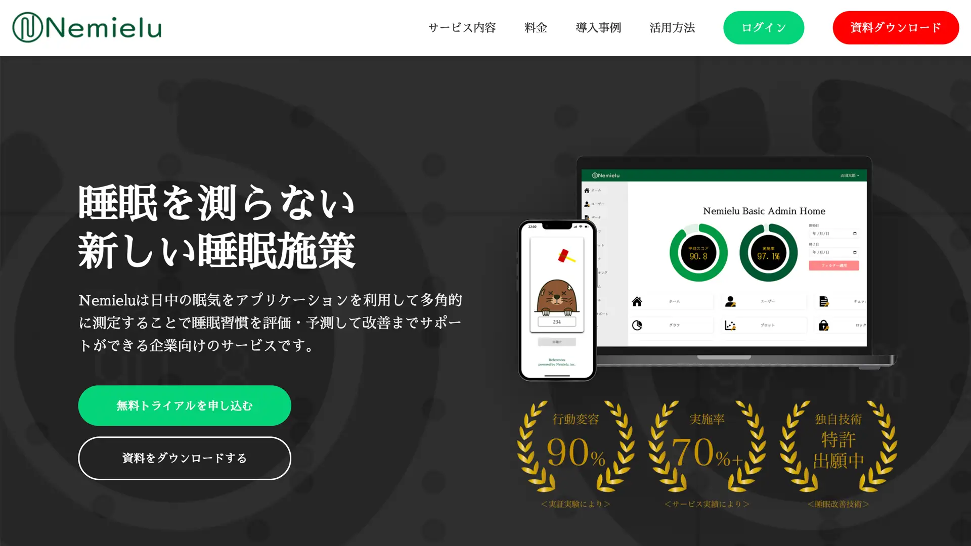 睡眠を測らない睡眠施策