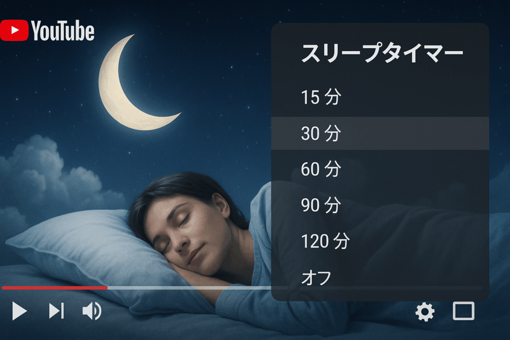スリープタイマーを活用しよう
