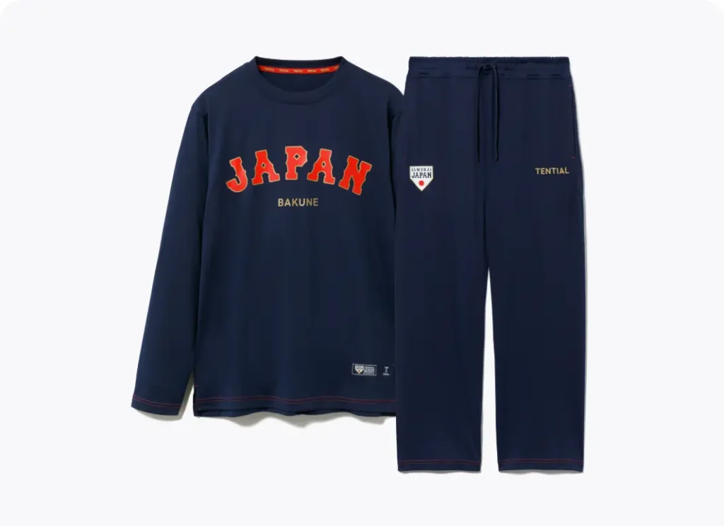 BAKUNE Dry (侍ジャパンコラボ) 上下セット(長袖Tシャツ・ロングパンツ)