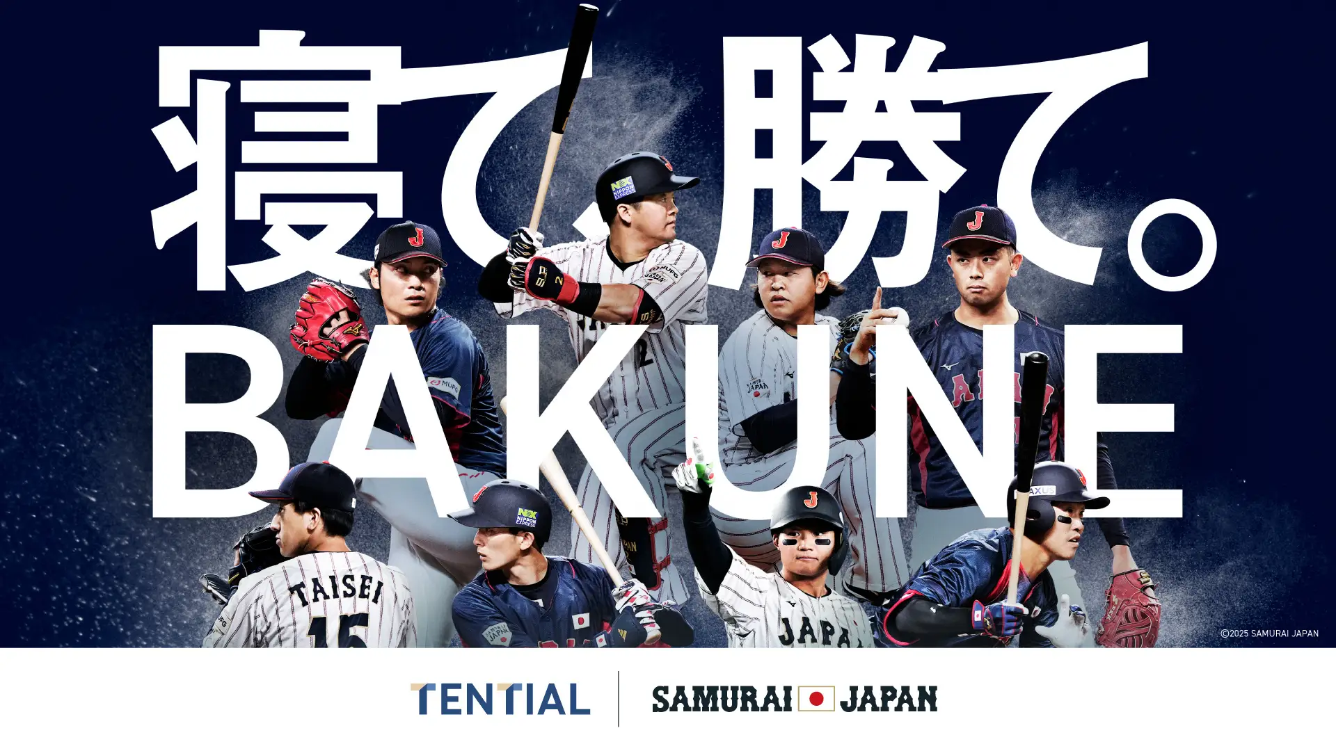 侍ジャパンコラボリカバリーウェア「BAKUNE」